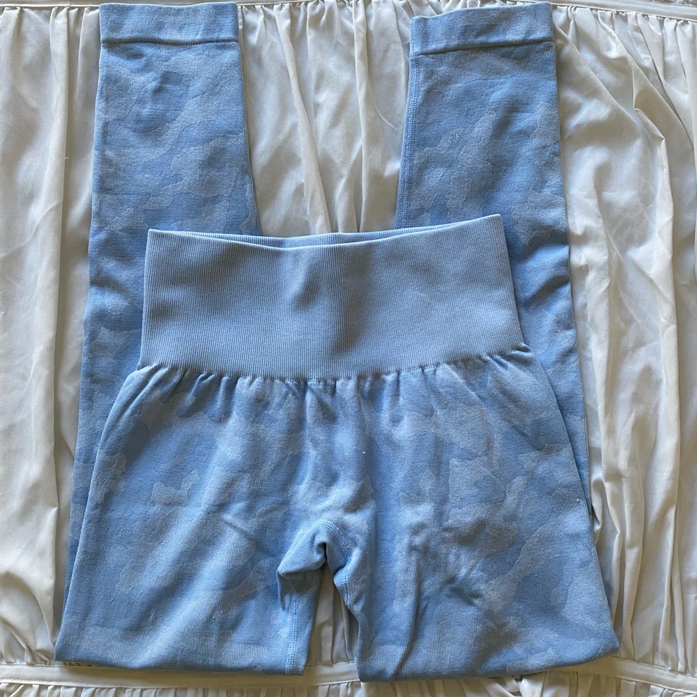 NVGTN Blue Camo Leggings